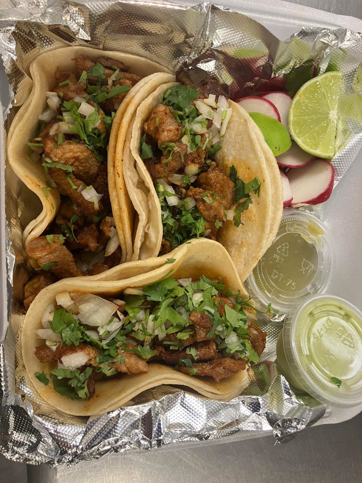 Tacos de Bistec